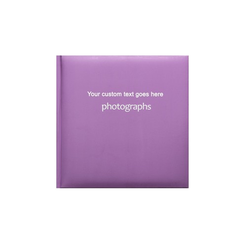 Personalised text photo album - personalised,